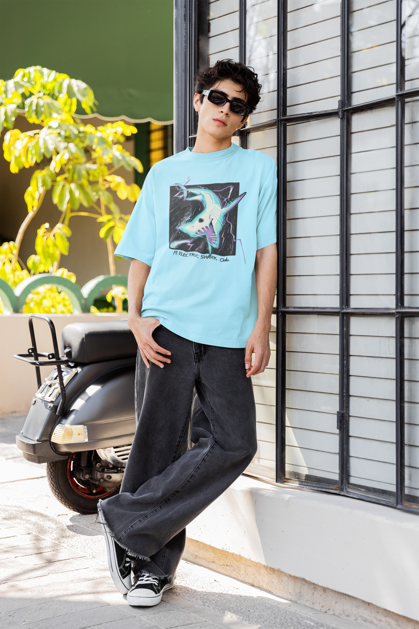 Electric Shark Tee